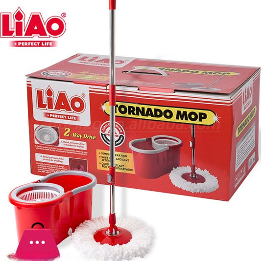 Casey LIAO 360 Degree Spin Tornado Mop And Backet