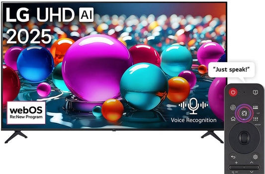 LG 55 inch UHD AI UA854K AI Magic Remote Ready HDR10 Smart TV